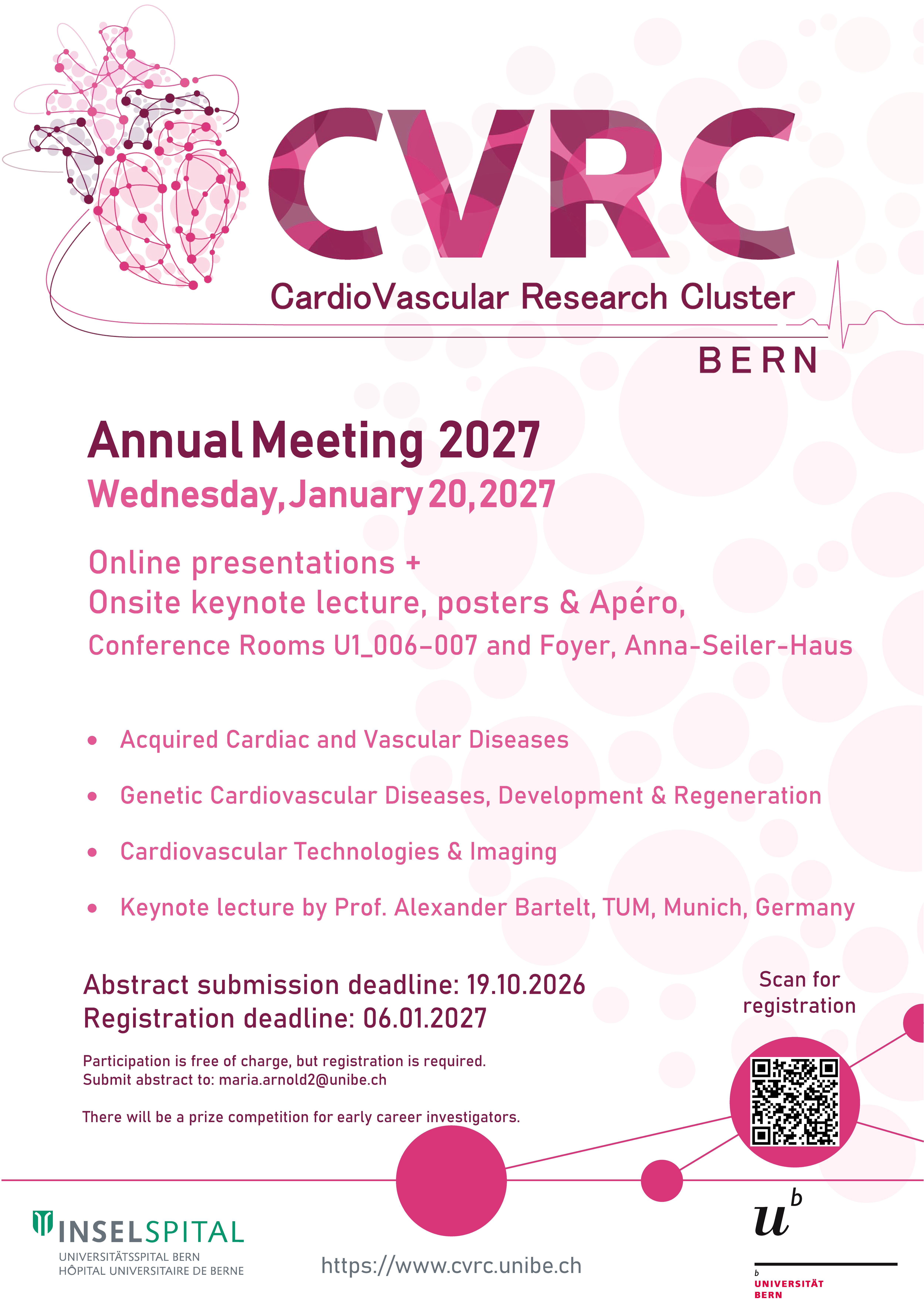 Call for abstracts_CVRC AM27